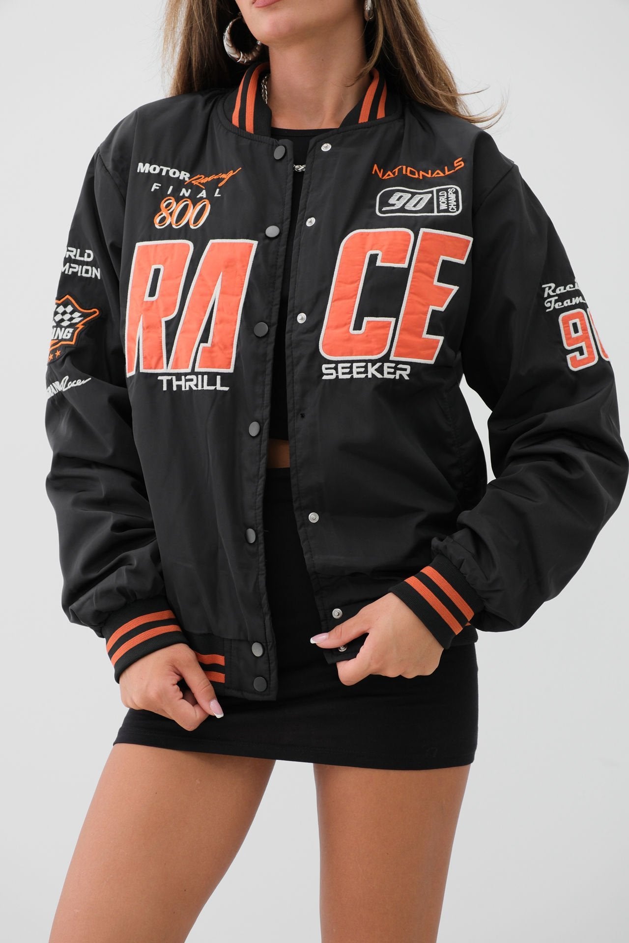 Black College Jacket